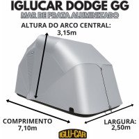 Garagem Retrátil Iglucar - Mar de Prata - GG