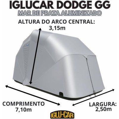Garagem Retrátil Iglucar - Mar de Prata - GG