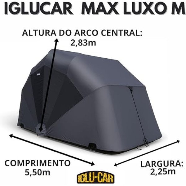 Garagem Retrátil Iglucar Max Luxo
